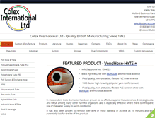 Tablet Screenshot of colexint.com